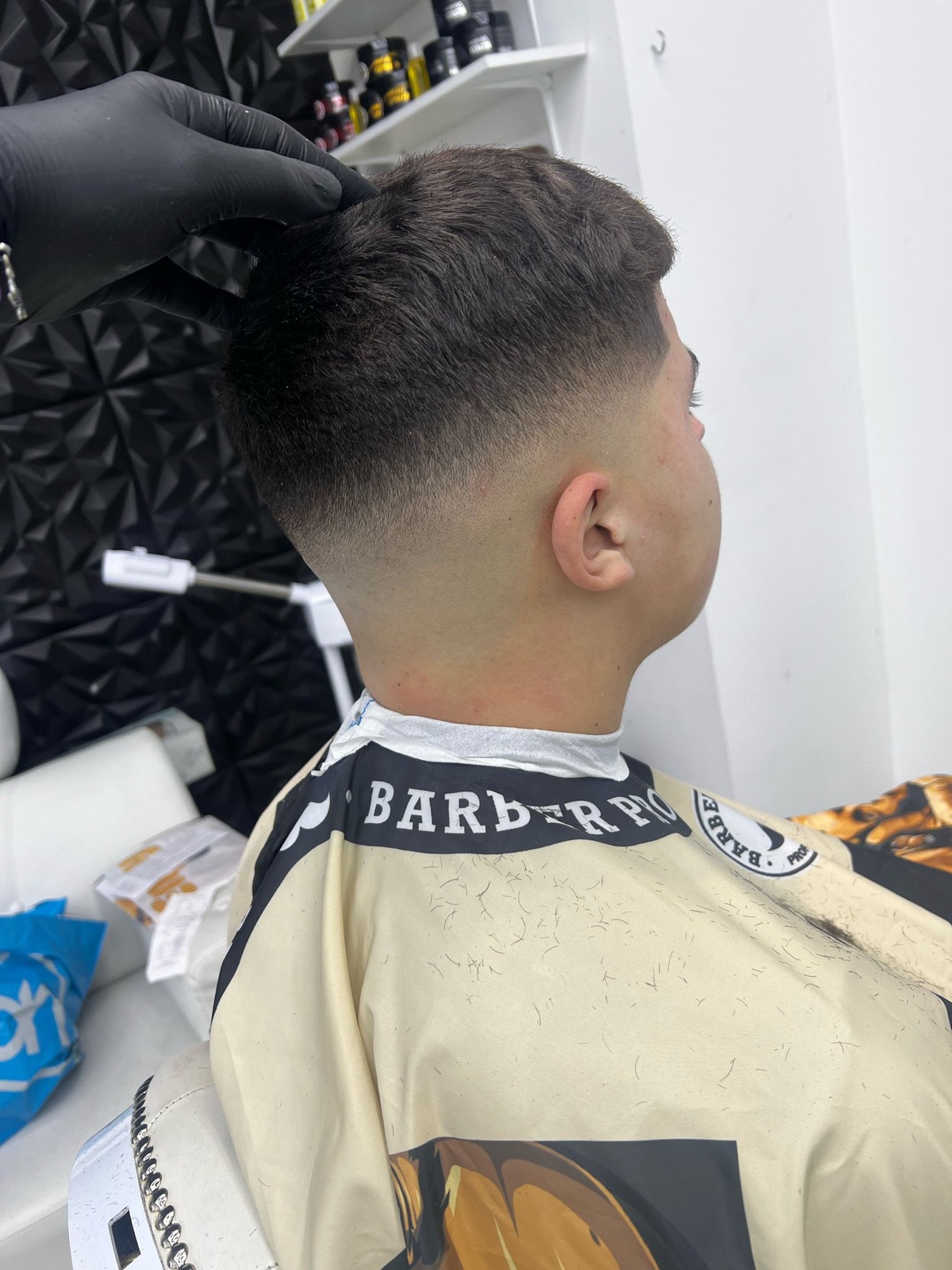 Clean fade geknipt bij Billionaire Barbershop Helmond